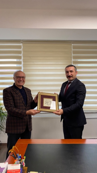 Kültür ve Turizm Bakanlığı Strateji Geliştirme Başkanlığı İç Kontrol Daire Başkanı Olarak Göreve Başlayan Sayın Mahmut Erol BÜYÜKÇETİN’e Hayırlı Olsun Ziyaretinde Bulunulmuştur.